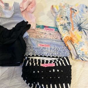 2 ruffle butts swimsuits 2T
